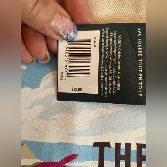 General Supply jute carry tote - Picture 8 of 8